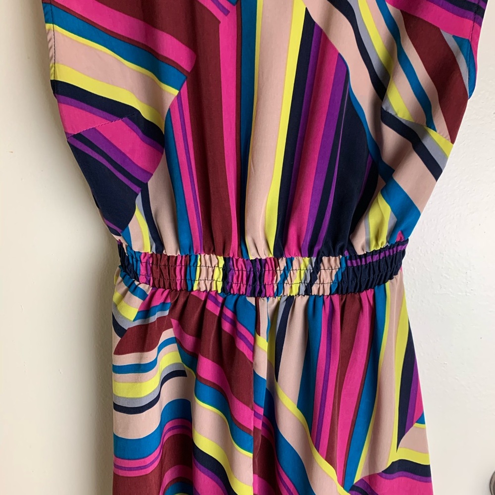 FIRE AND ICE AND NOTHING NICE! STRIPED FIRE DRESS - Picture 8 of 9